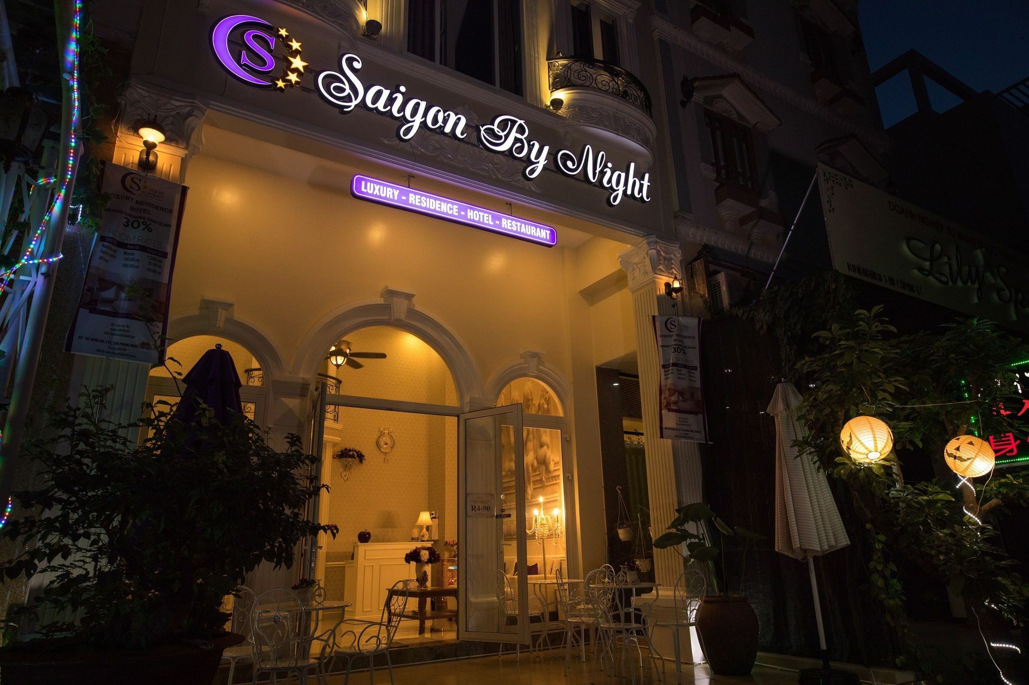 Saigon By Night Luxury Hotel Ho-Chi-Minh-Stadt Exterior foto